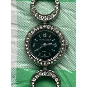 Hillard And Hanson Silver Tone Women’s Quartz Watch